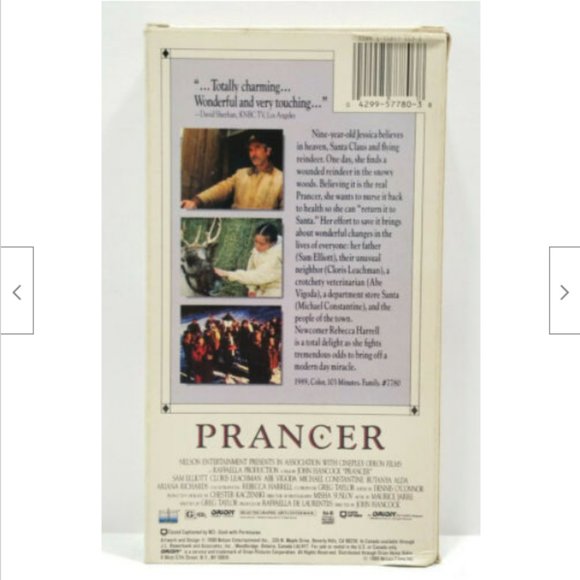 Prancer (VHS, 1990) 4783E1M - Picture 4 of 12